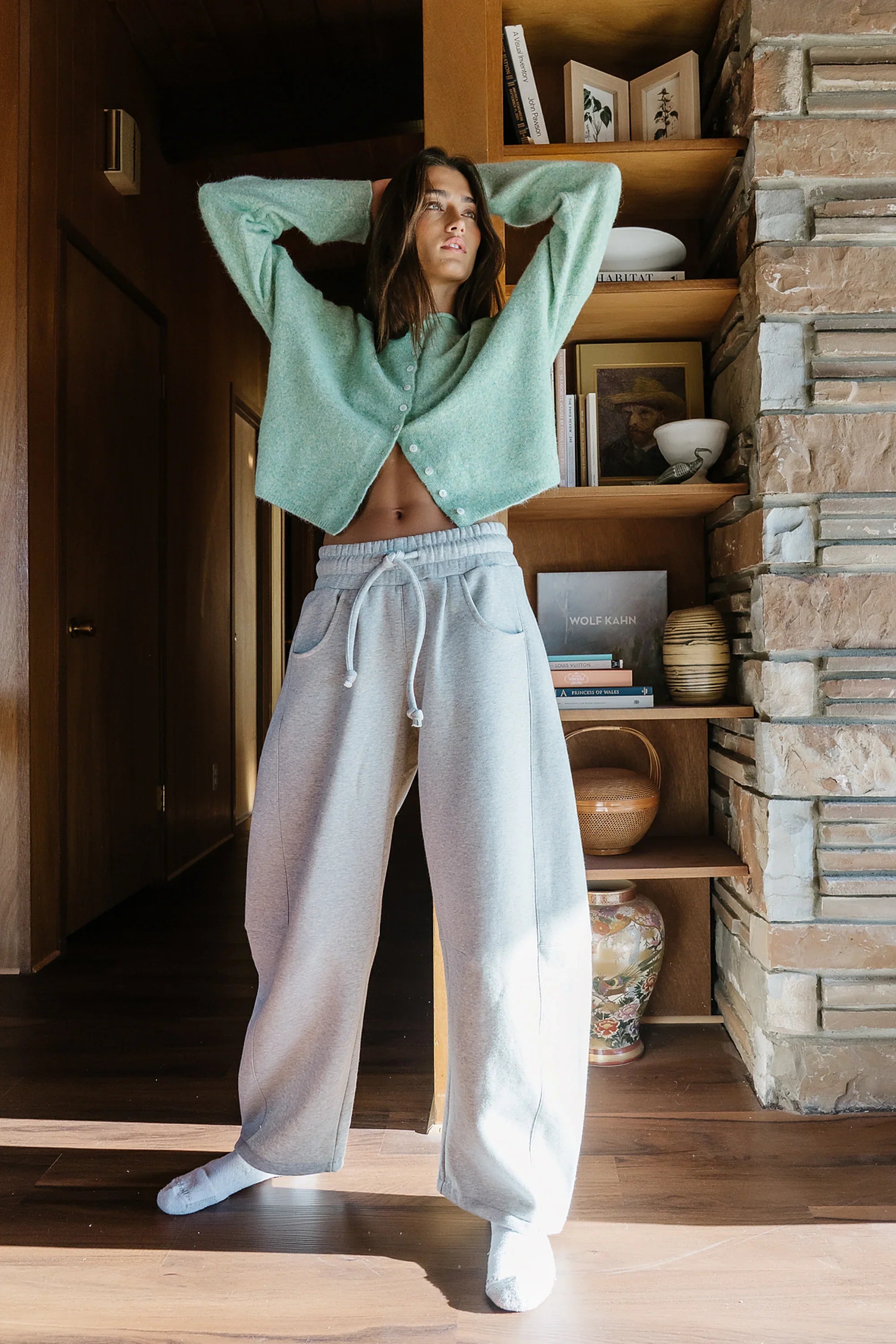 Maci Cardigan in Seafoam FINAL SALE