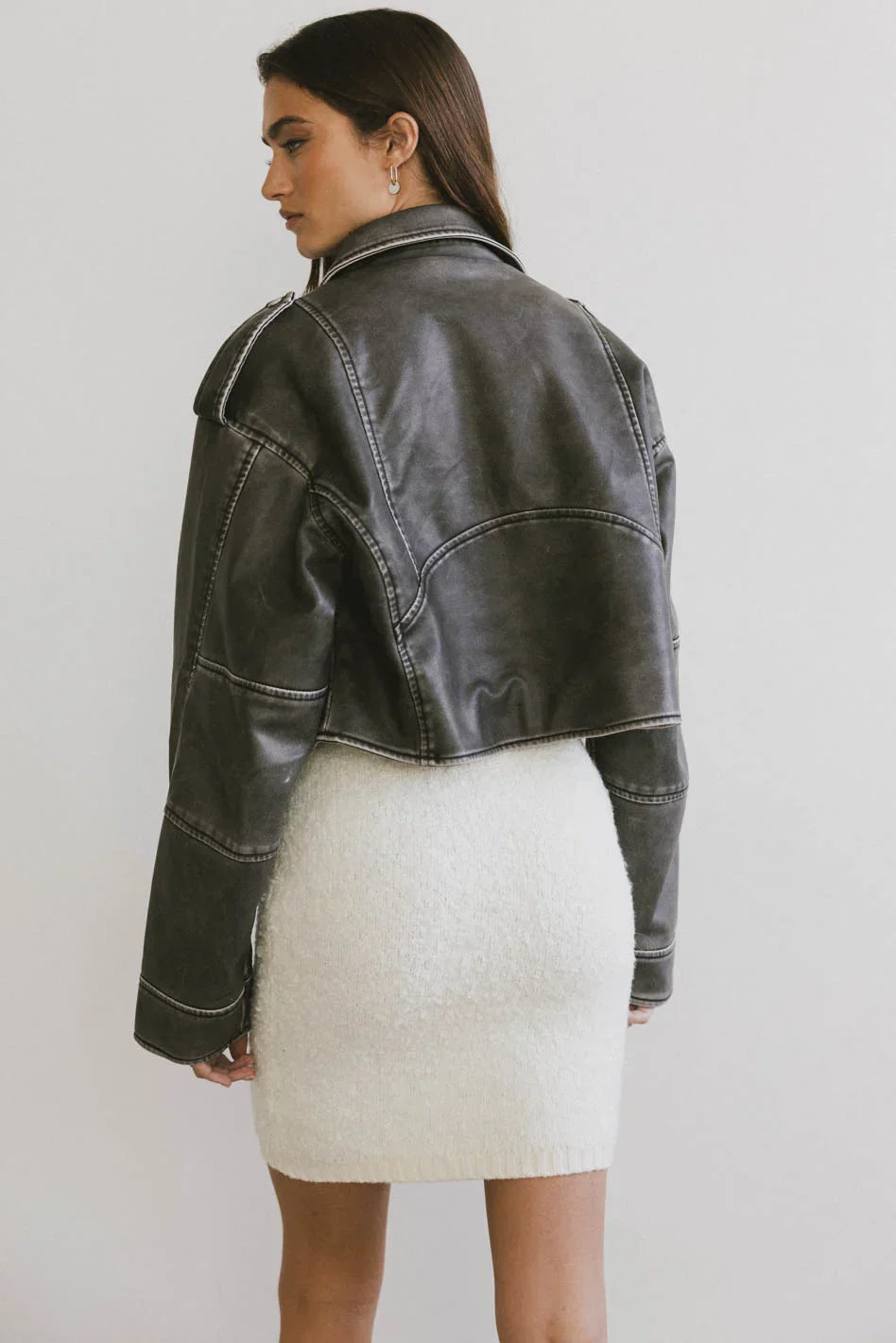 Leif Vegan Moto Jacket FINAL SALE