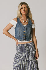 Maryanne Denim Vest FINAL SALE