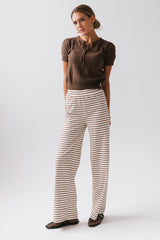 Brady Knit Top in Brown