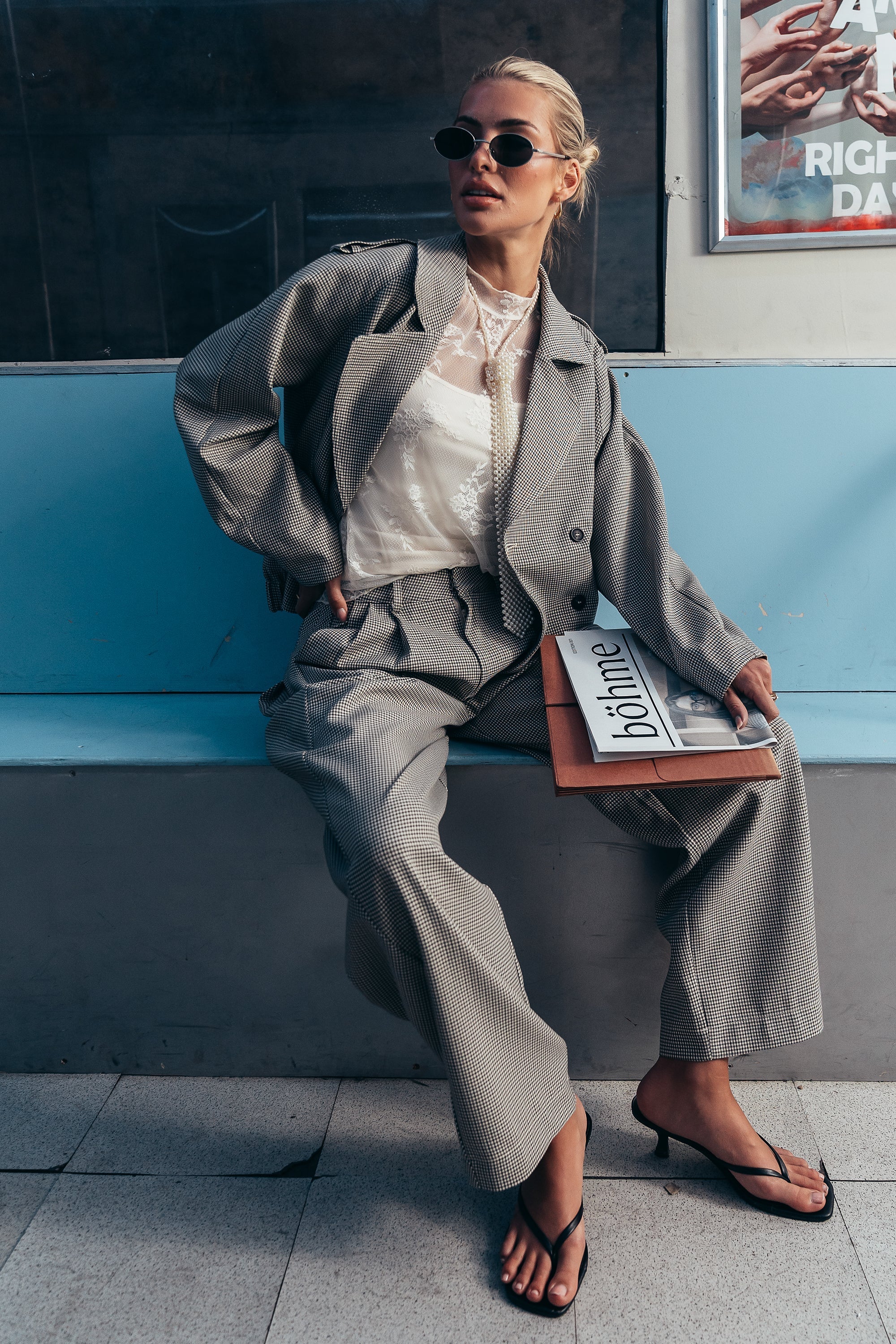 Abby Cropped Trench Coat