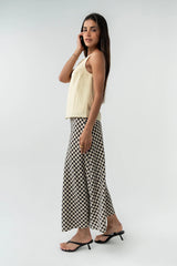 Posie Gingham Maxi Skirt