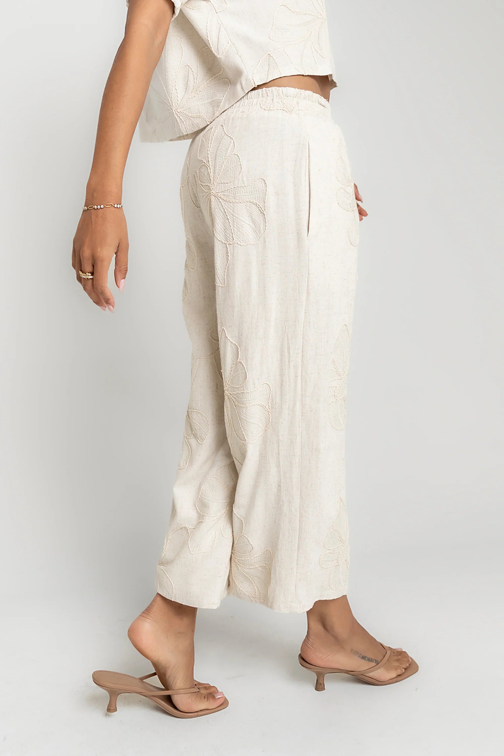 Kortney Floral Wide Leg Pants
