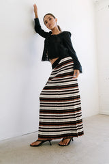 Anne Striped Maxi Skirt test product