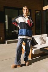 Play On Striped Crewneck FINAL SALE