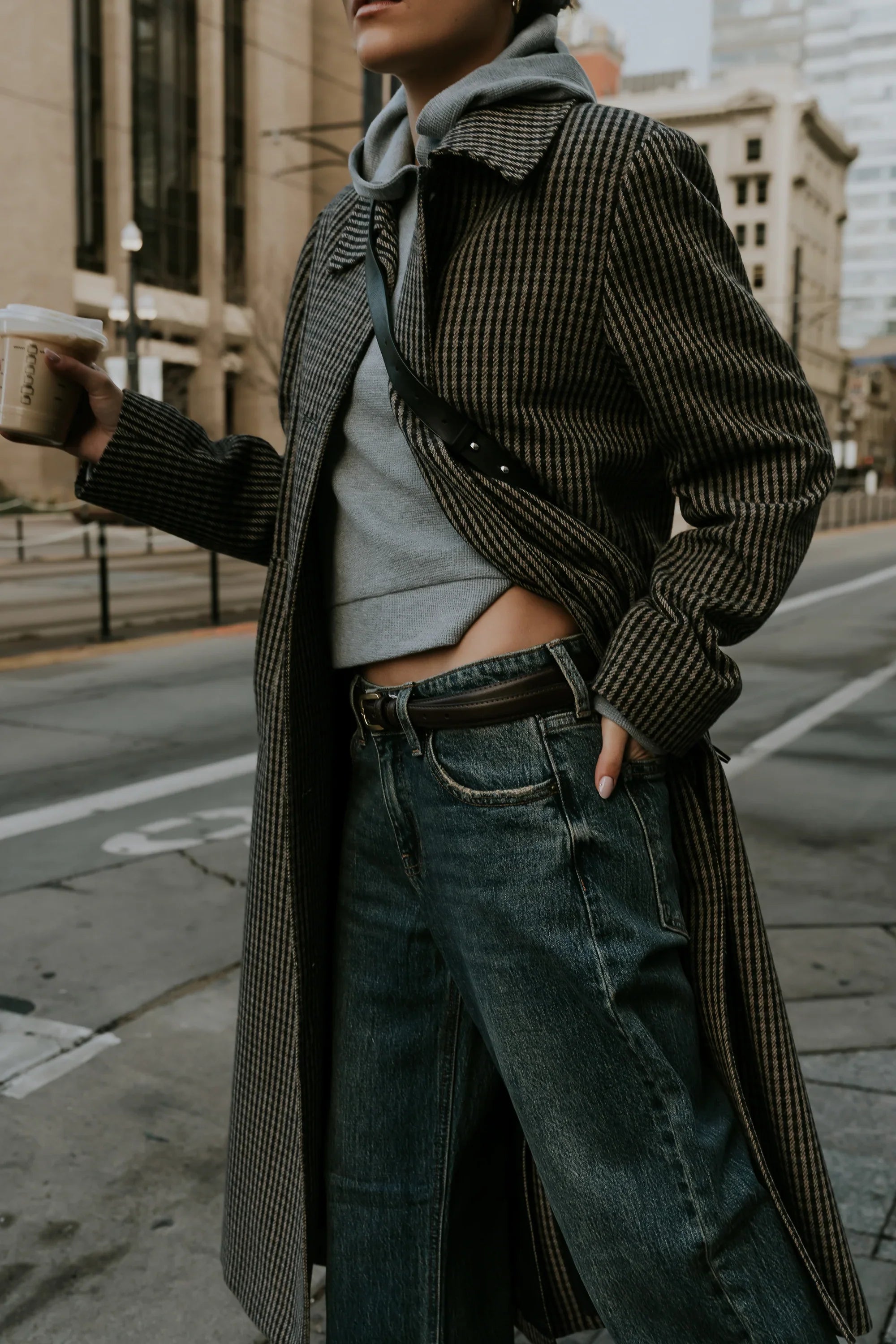 Marshall Straight Leg Vintage Jeans in Dark Wash FINAL SALE