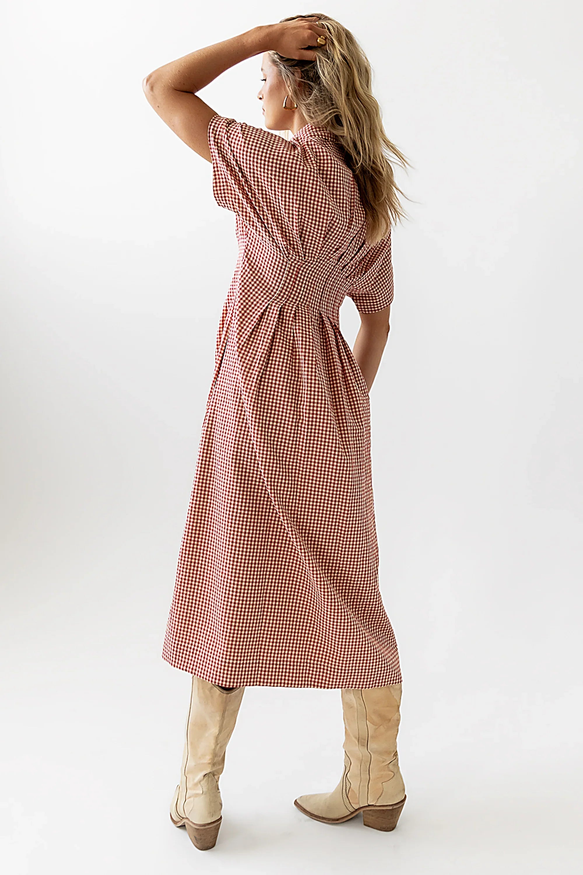 Collins Maxi Dress in Red