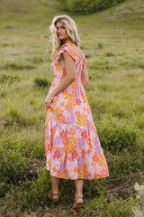 Poppy Tropical Midi Dress FINAL SALE