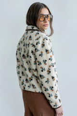 Kinsley Floral Sherpa Jacket