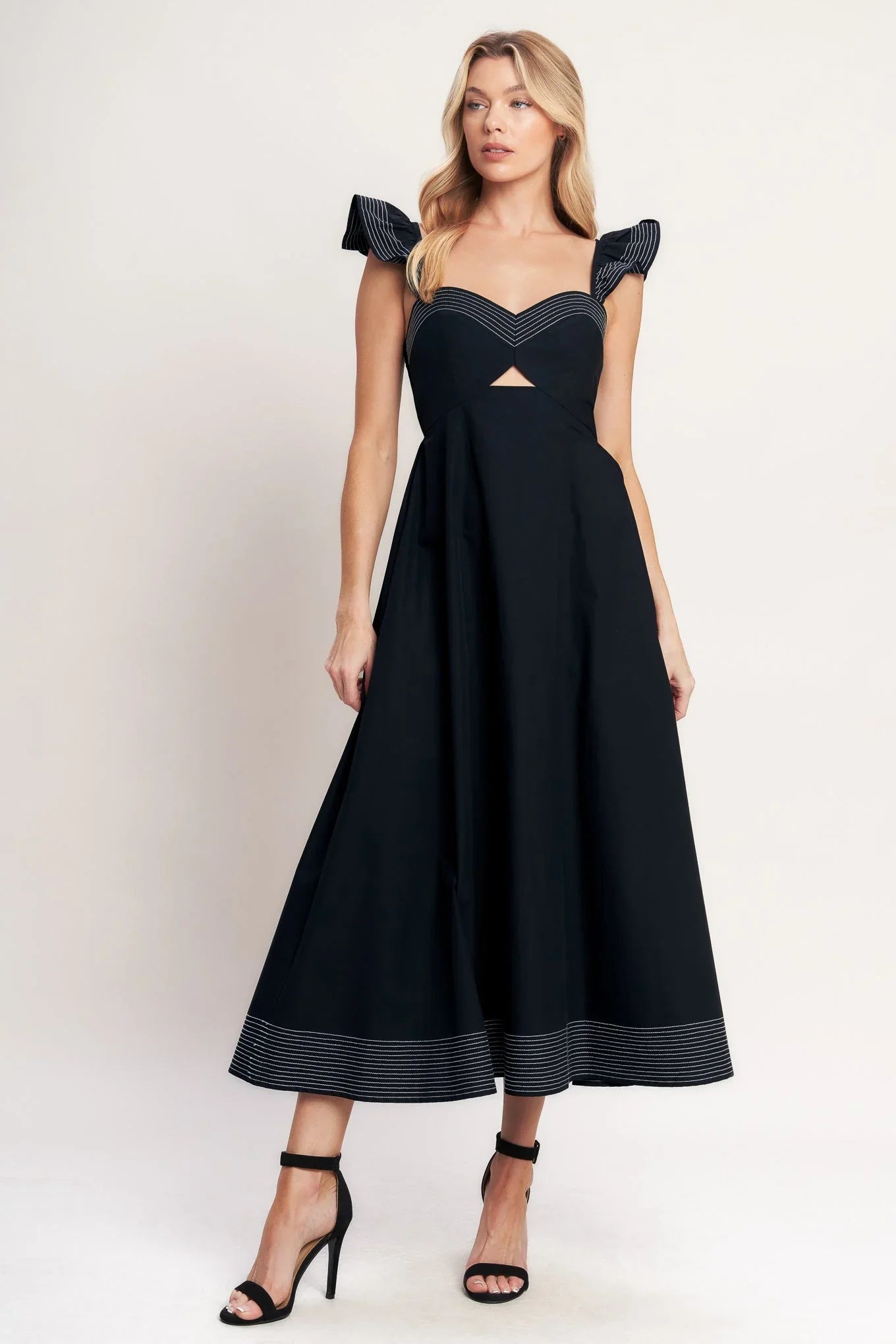 BEAUTIFULLY UNEXPECTED MIDI DRESS FINAL SALE