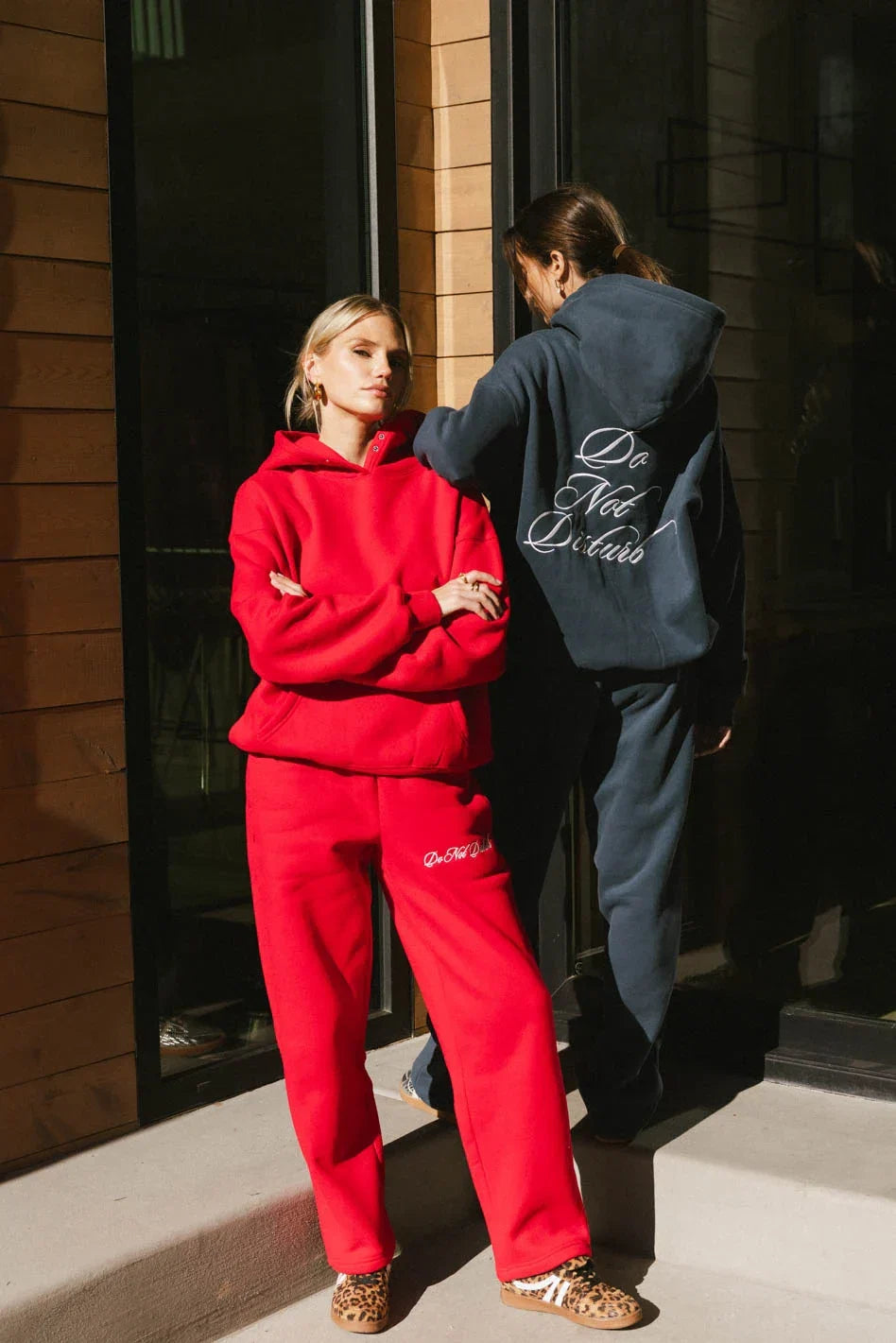 Do Not Disturb Sweatshirt in Red FINAL SALE