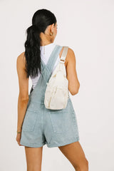 Micah Sling Bag in Ivory FINAL SALE