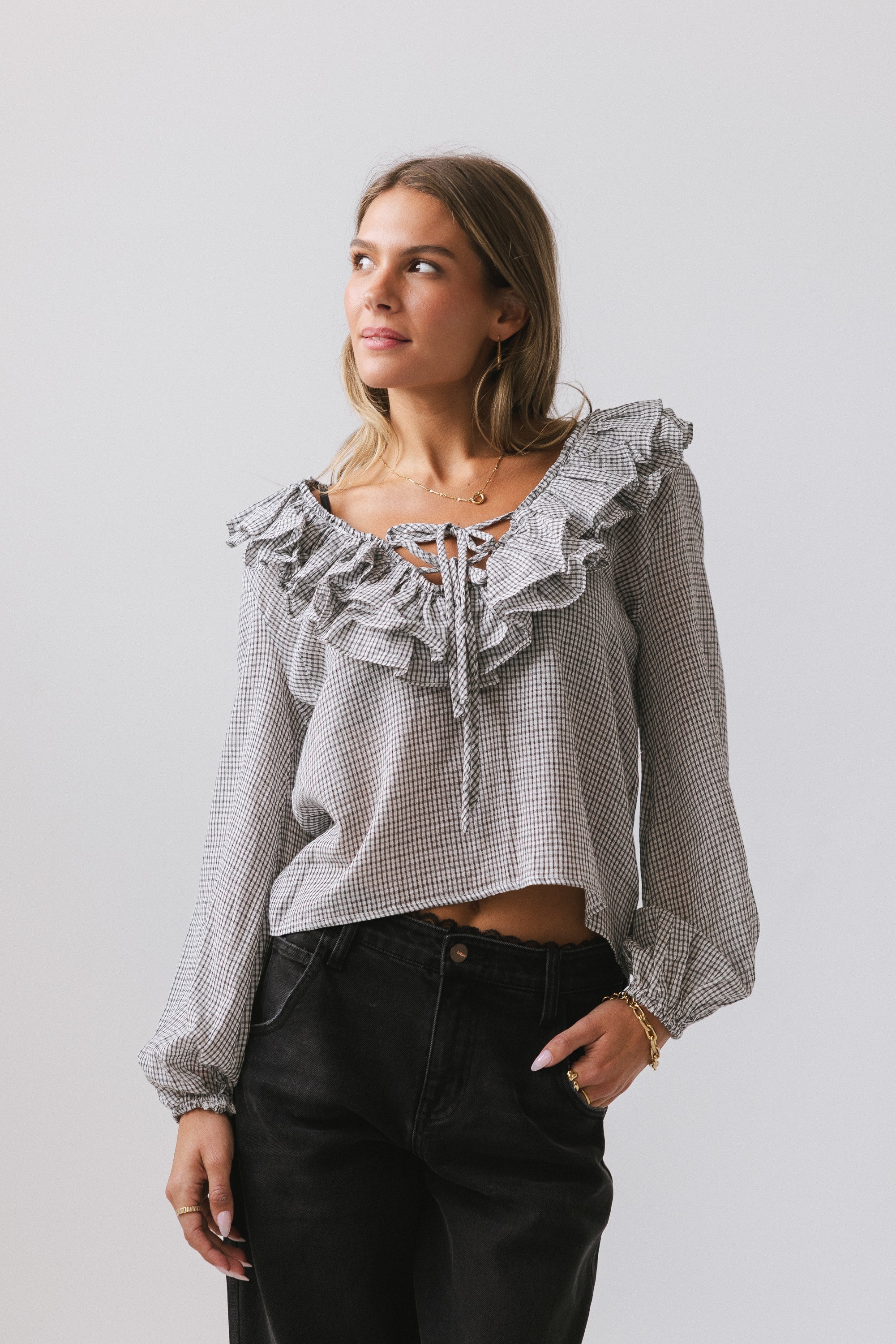 Rio Ruffle Blouse FINAL SALE