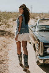 Taysha Denim Vest