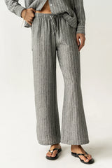 Conner Wide Leg Pants in Black