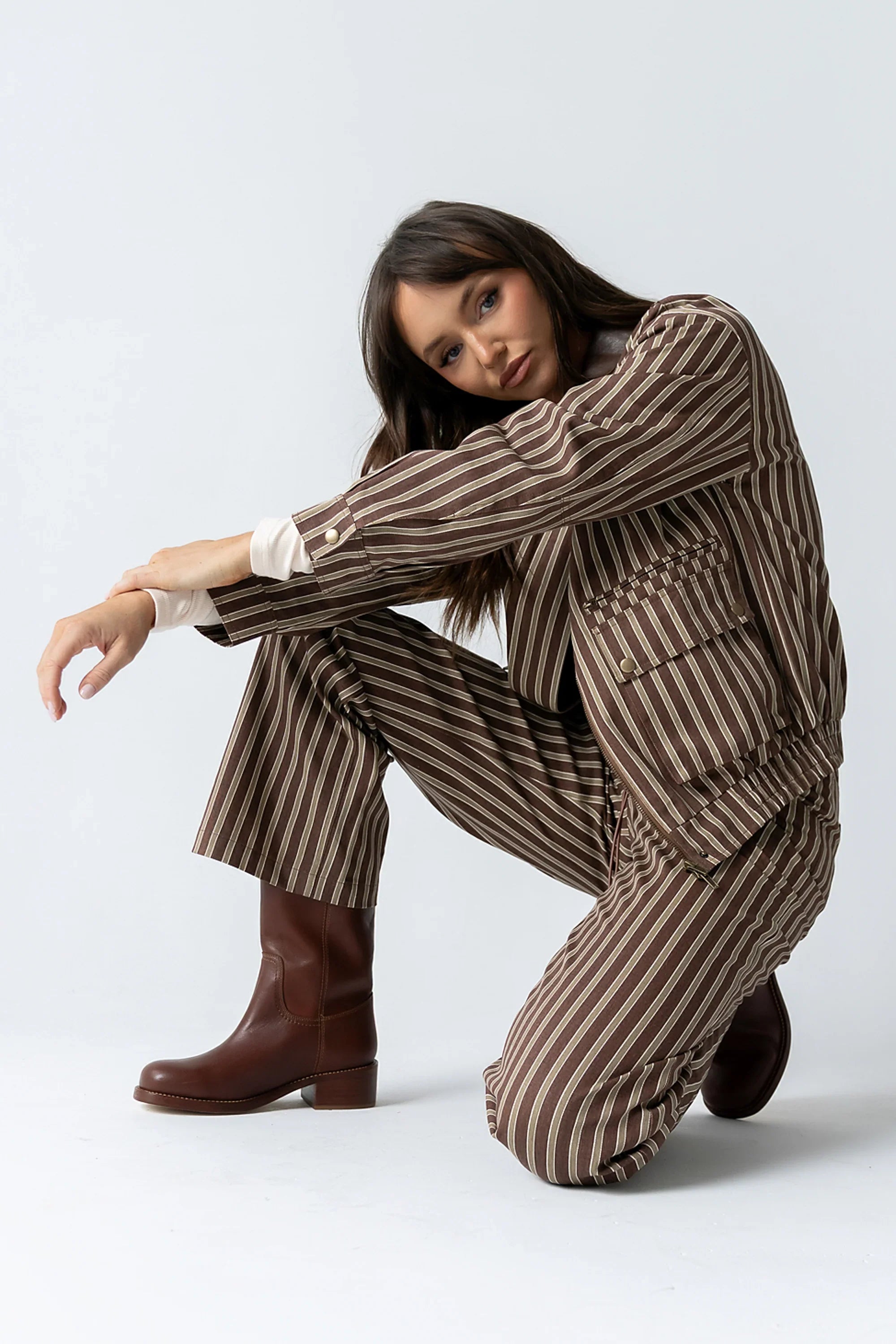 Carla Striped Wide Leg Pants FINAL SALE