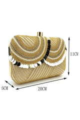 Sequins Square Party Handbag