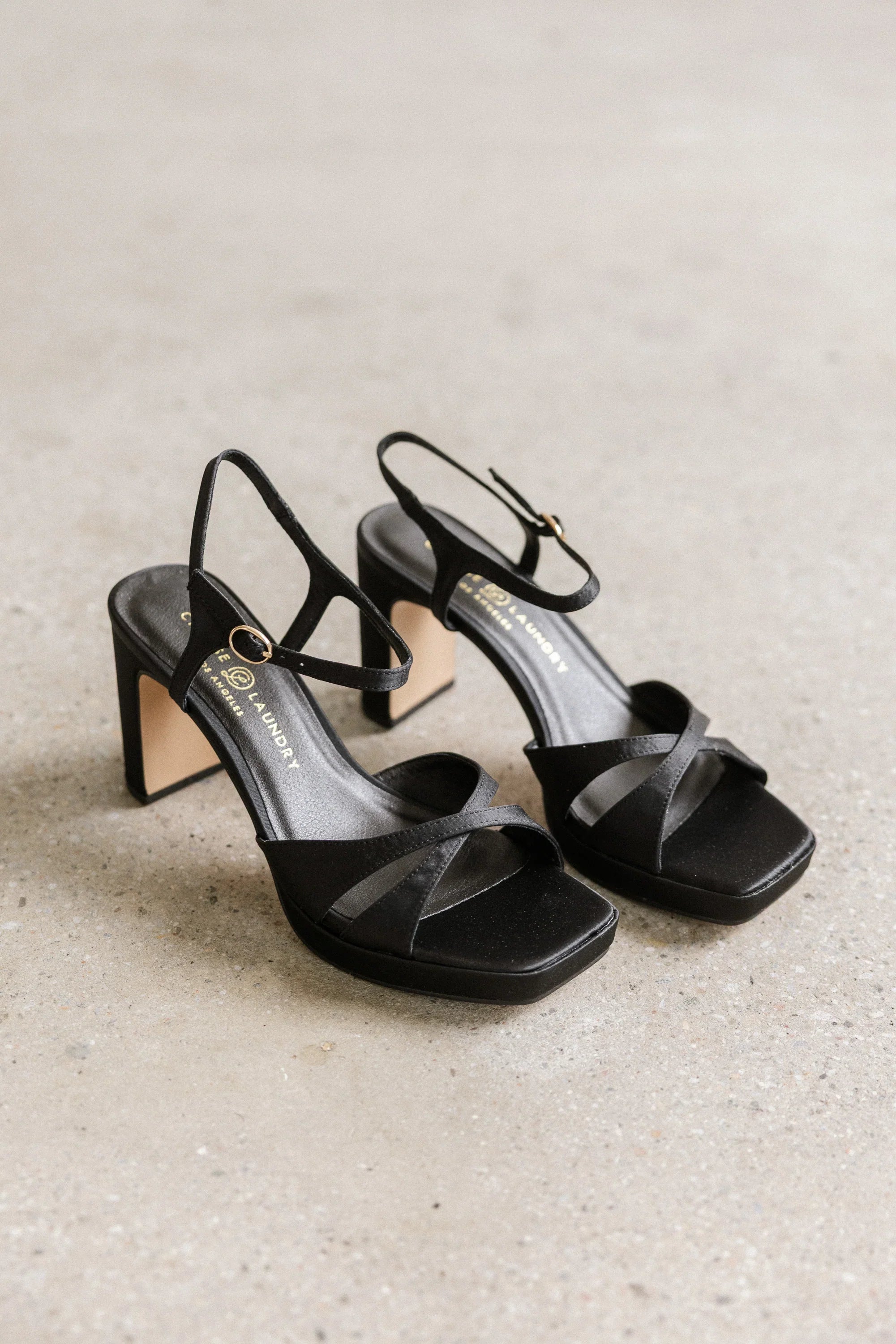 Josie Block Heel in Black