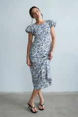 Smith Floral Midi Dress