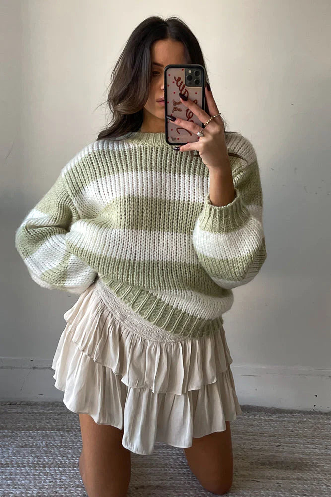 Day Tripper High Rise Tiered Ruffle Skort