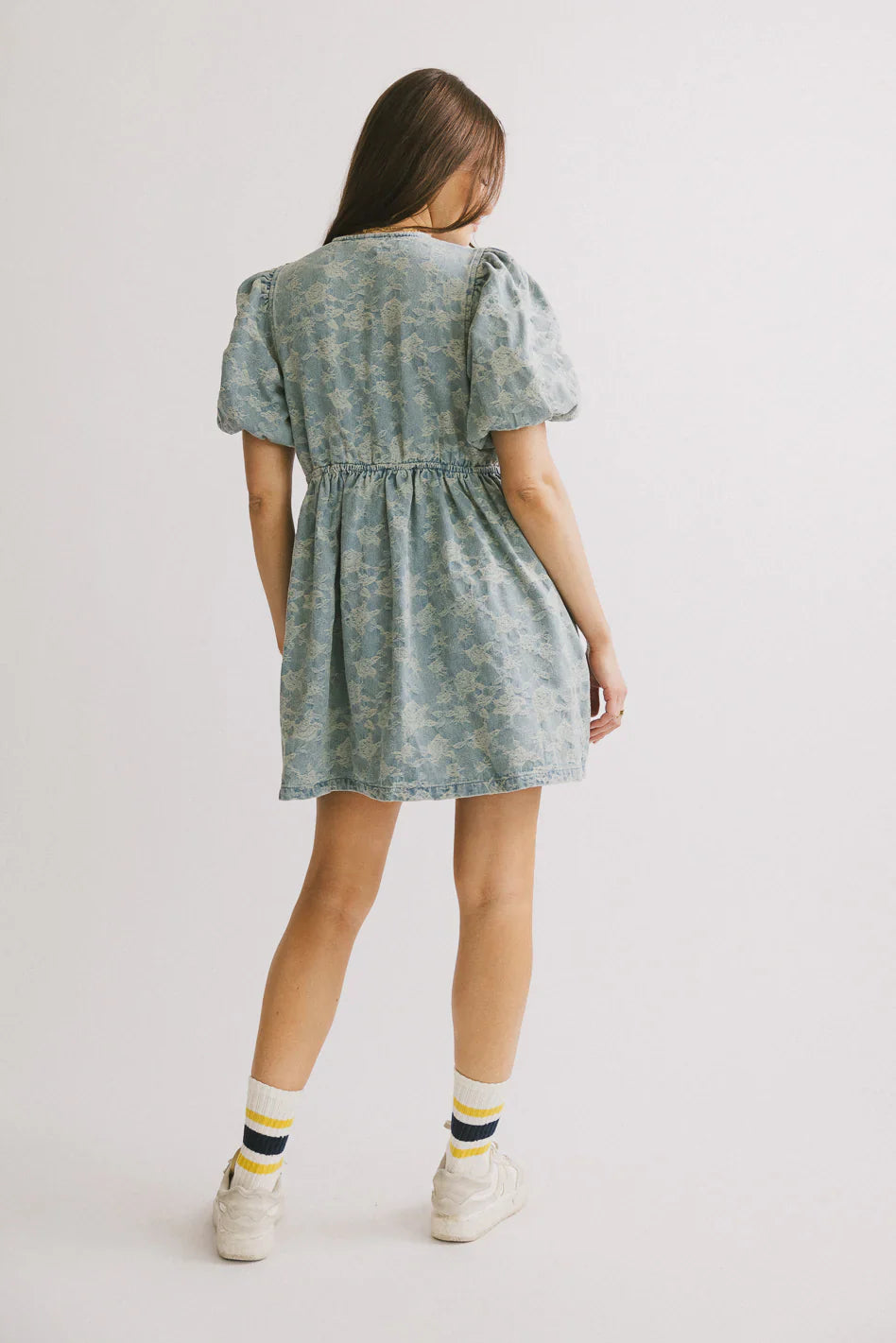 Pony Denim Mini Dress FINAL SALE
