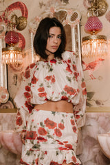 Posie Floral Bubble Top
