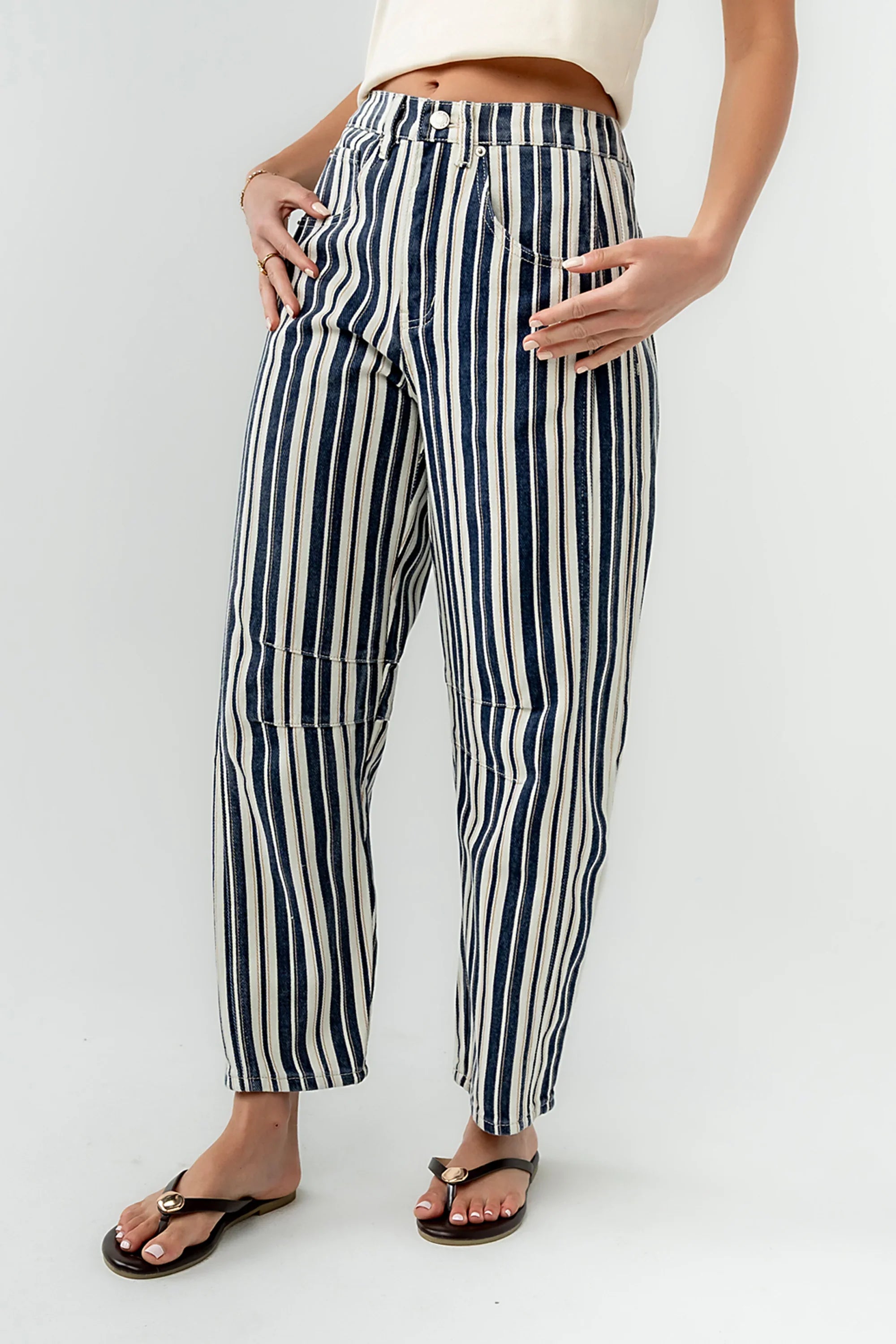 Lisette Barrel Jeans in Multi
