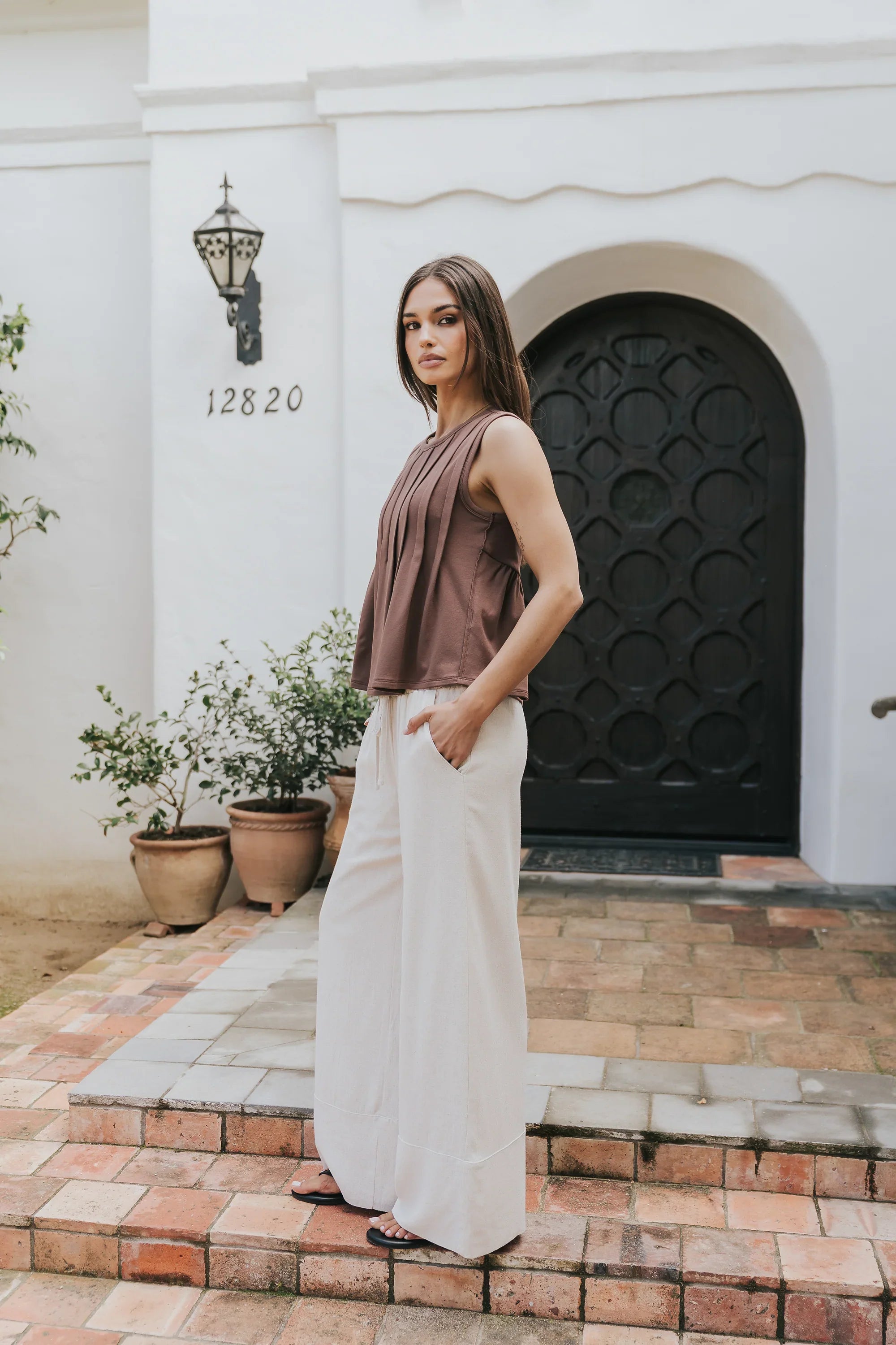 Manny Wide Leg Pants