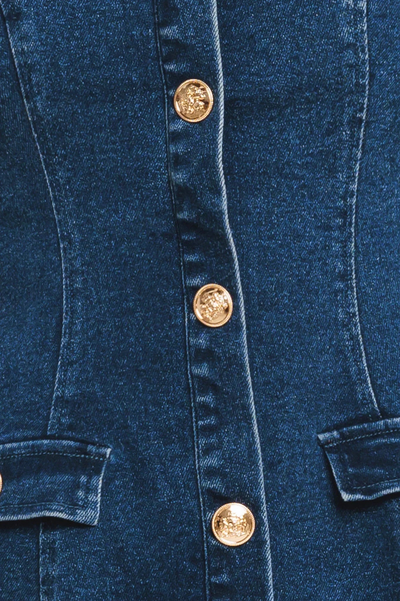 URBAN POLISH DENIM MINI DRESS