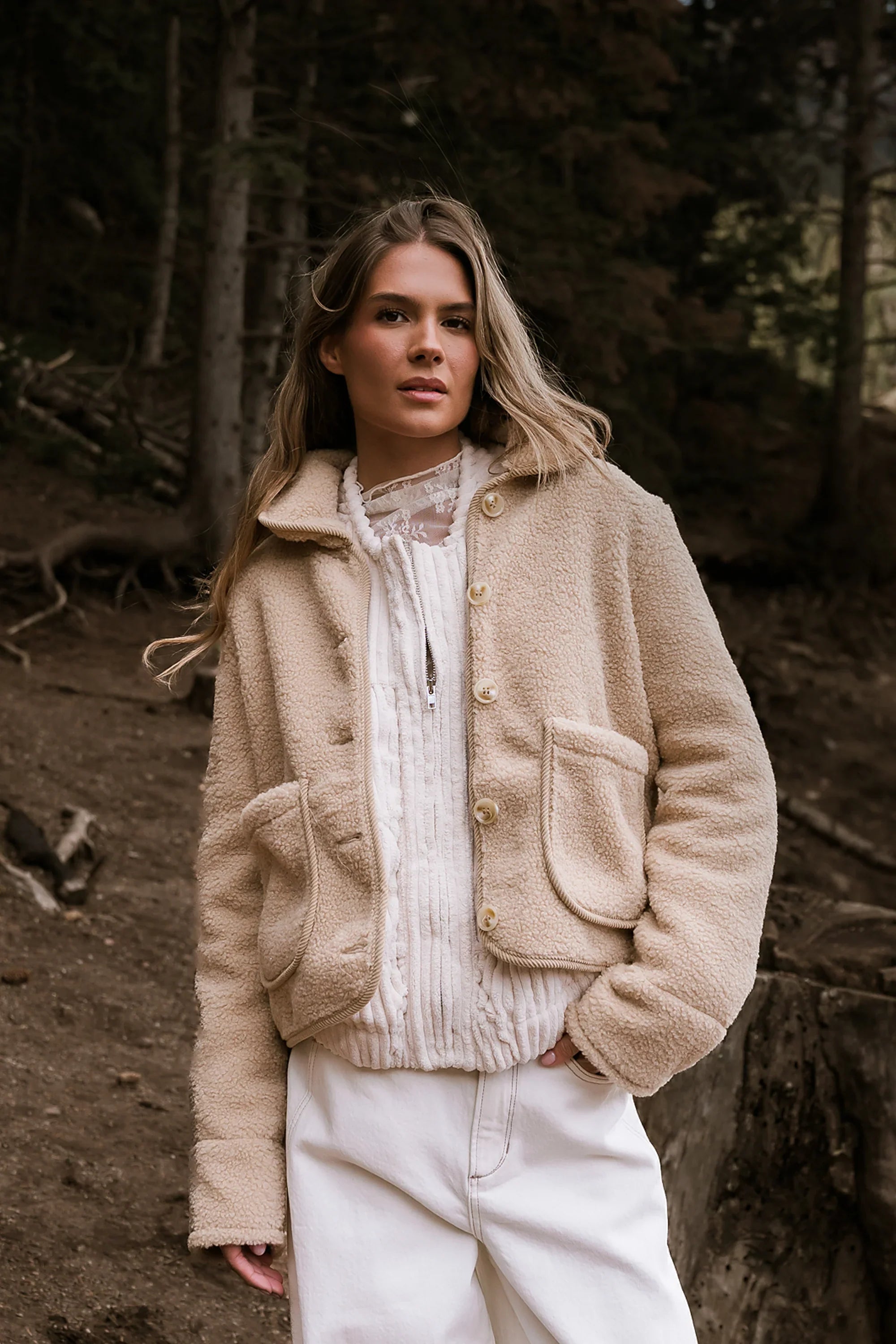 Quincey Sherpa Jacket