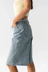 Shawn Denim Bermuda Shorts
