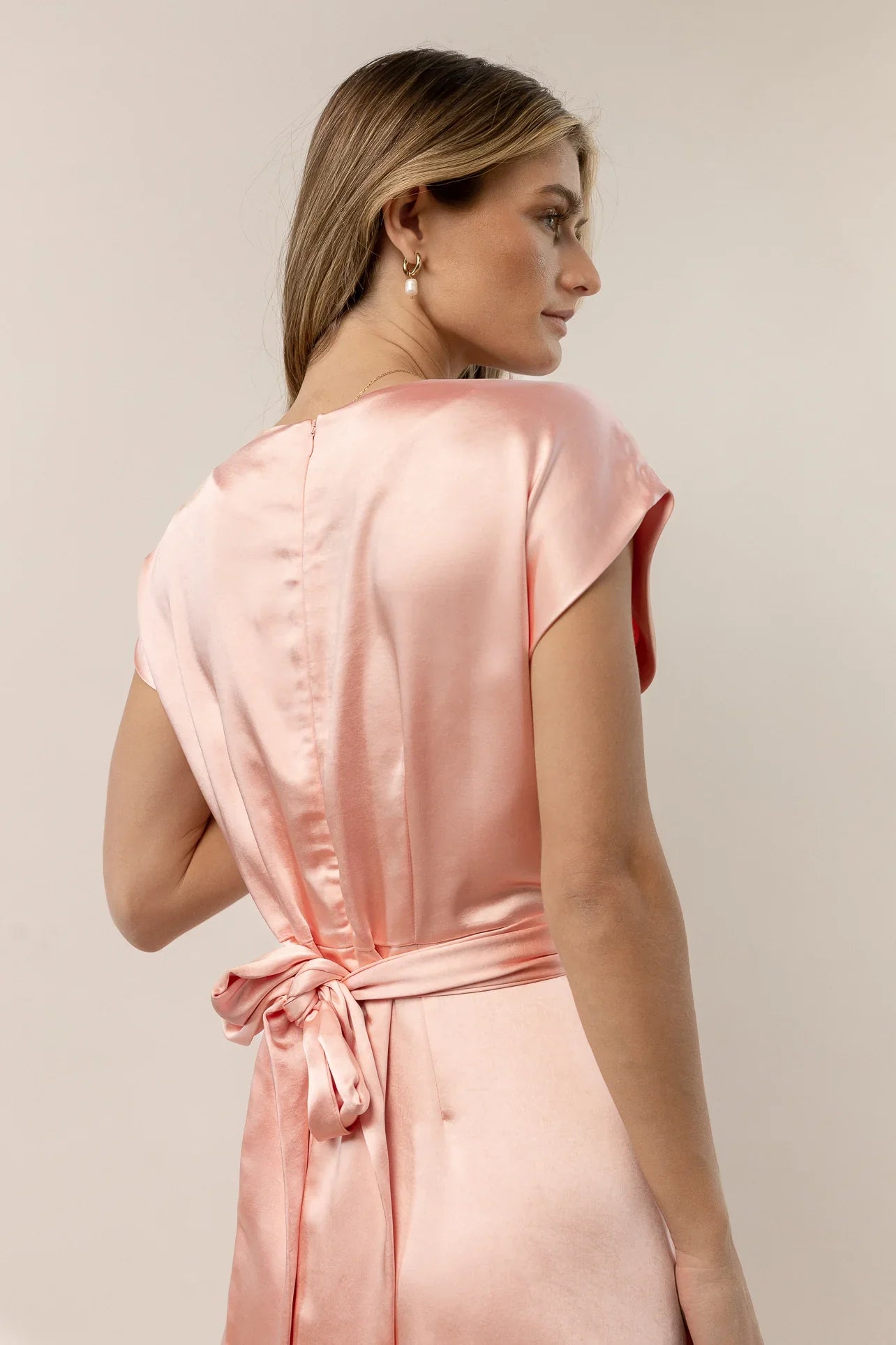 Rosalind Midi Dress in Pink FINAL SALE