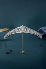 Silver Eternal Zircon Tiara