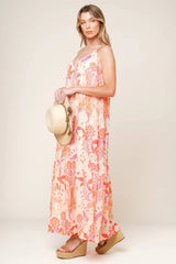 SECRET GARDEN MAXI DRESS PINK FINAL SALE