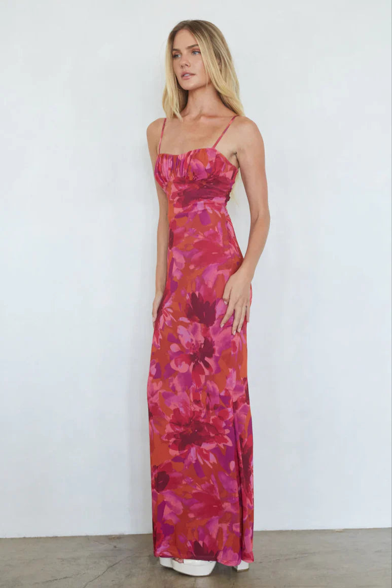 Ysabelle Twist Back Maxi Dress
