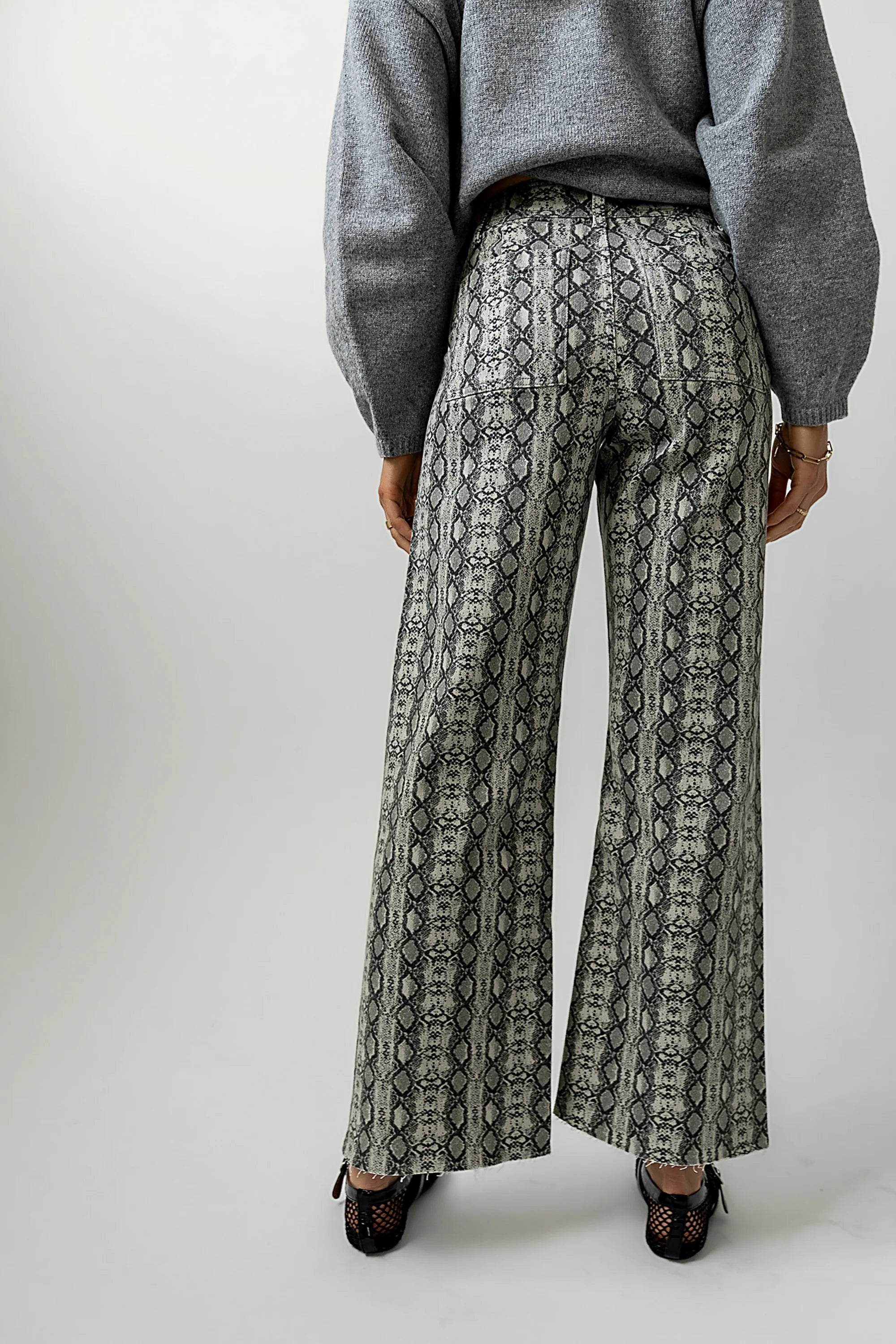 Brynn Snake Print Pants FINAL SALE