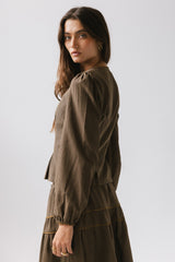 Keira Gingham Blouse FINAL SALE