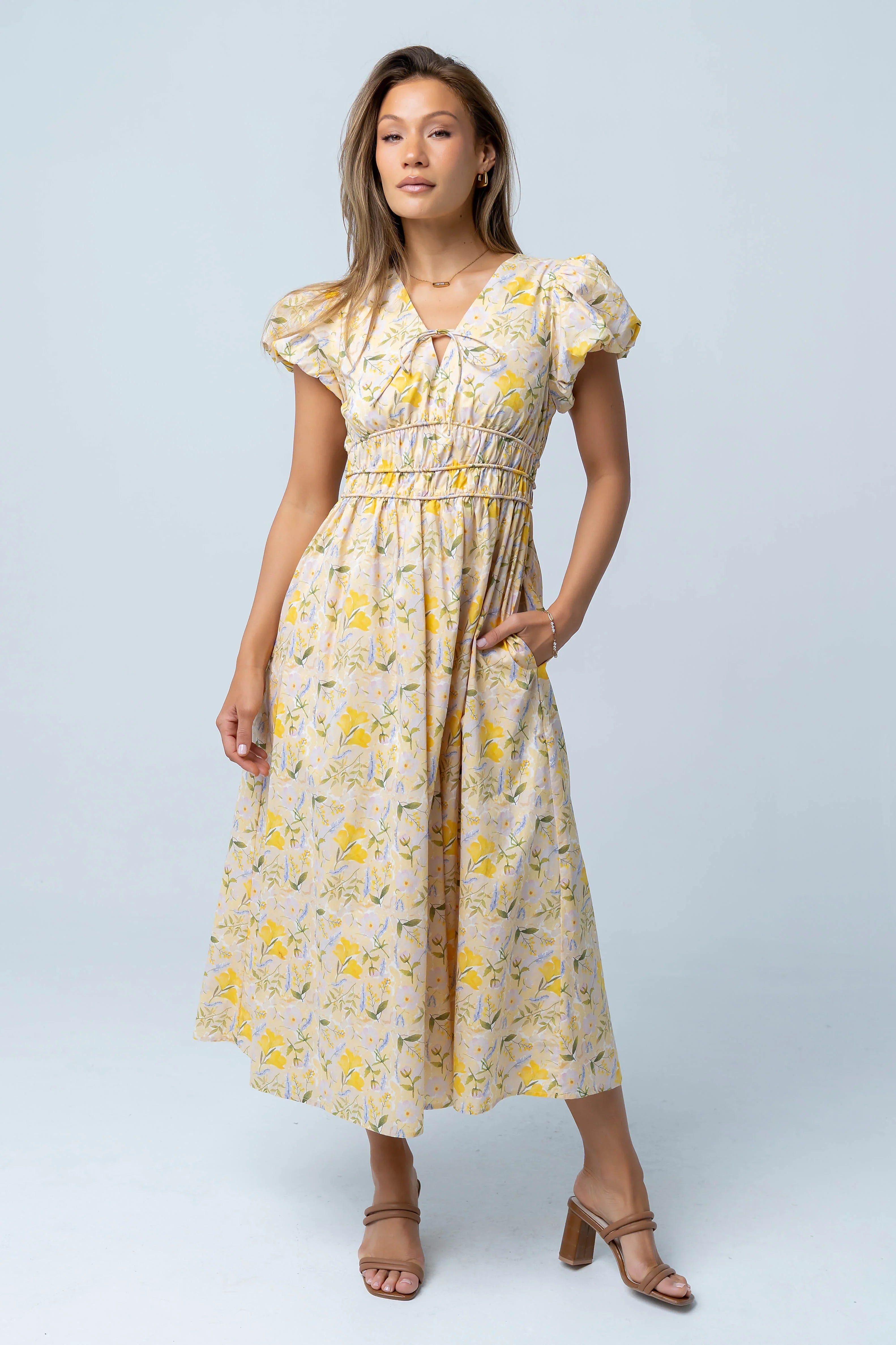 Zoey Floral Maxi Dress