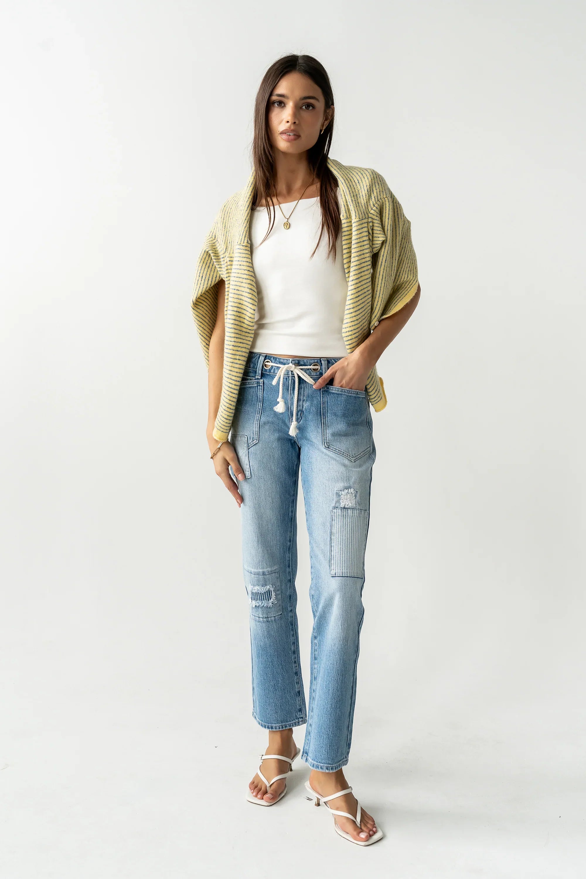 Marty Patchwork Jeans