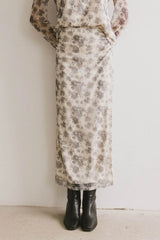 Kenna Mesh Maxi Skirt FINAL SALE