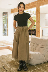 Angelina Cargo Skirt FINAL SALE