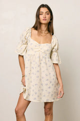 Ella Floral Mini Dress FINAL SALE