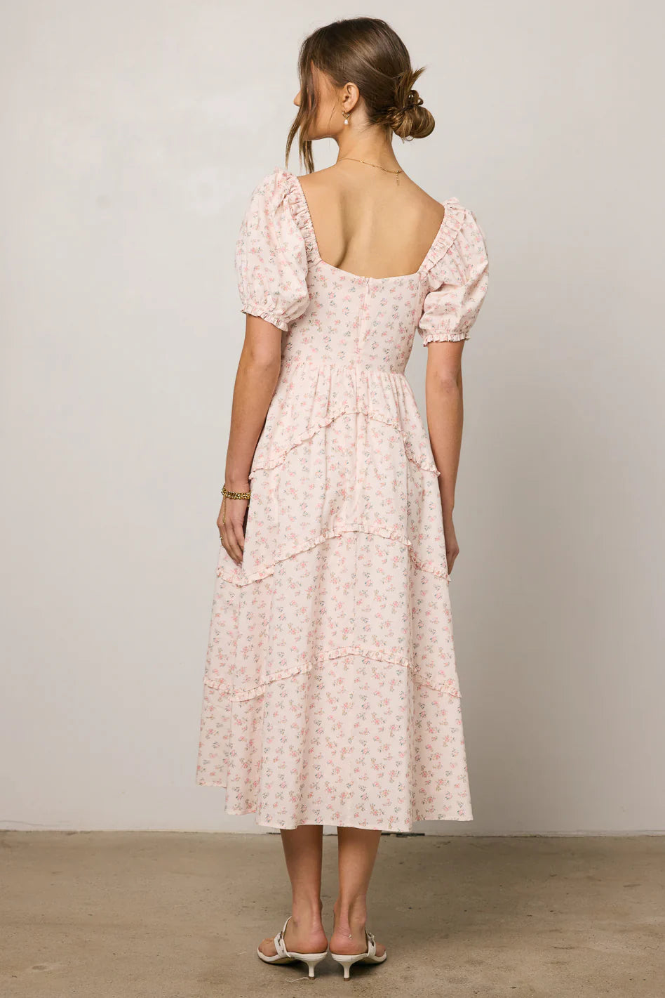 Jamie Floral Midi Dress FINAL SALE