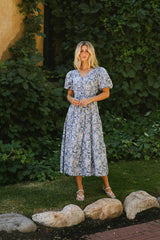 Kaylani Floral Midi Dress FINAL SALE