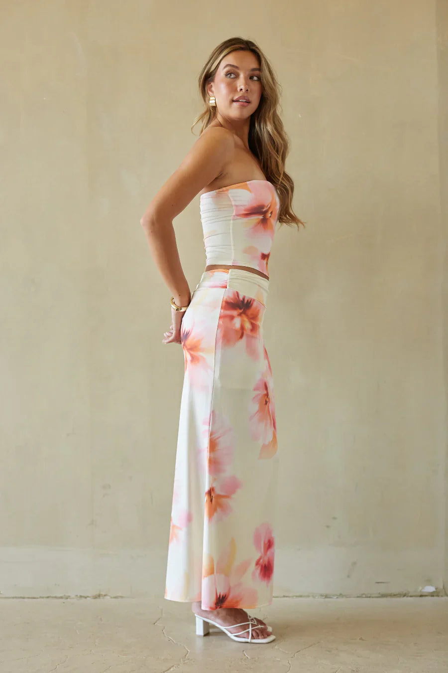 Anahi Floral Maxi Skirt