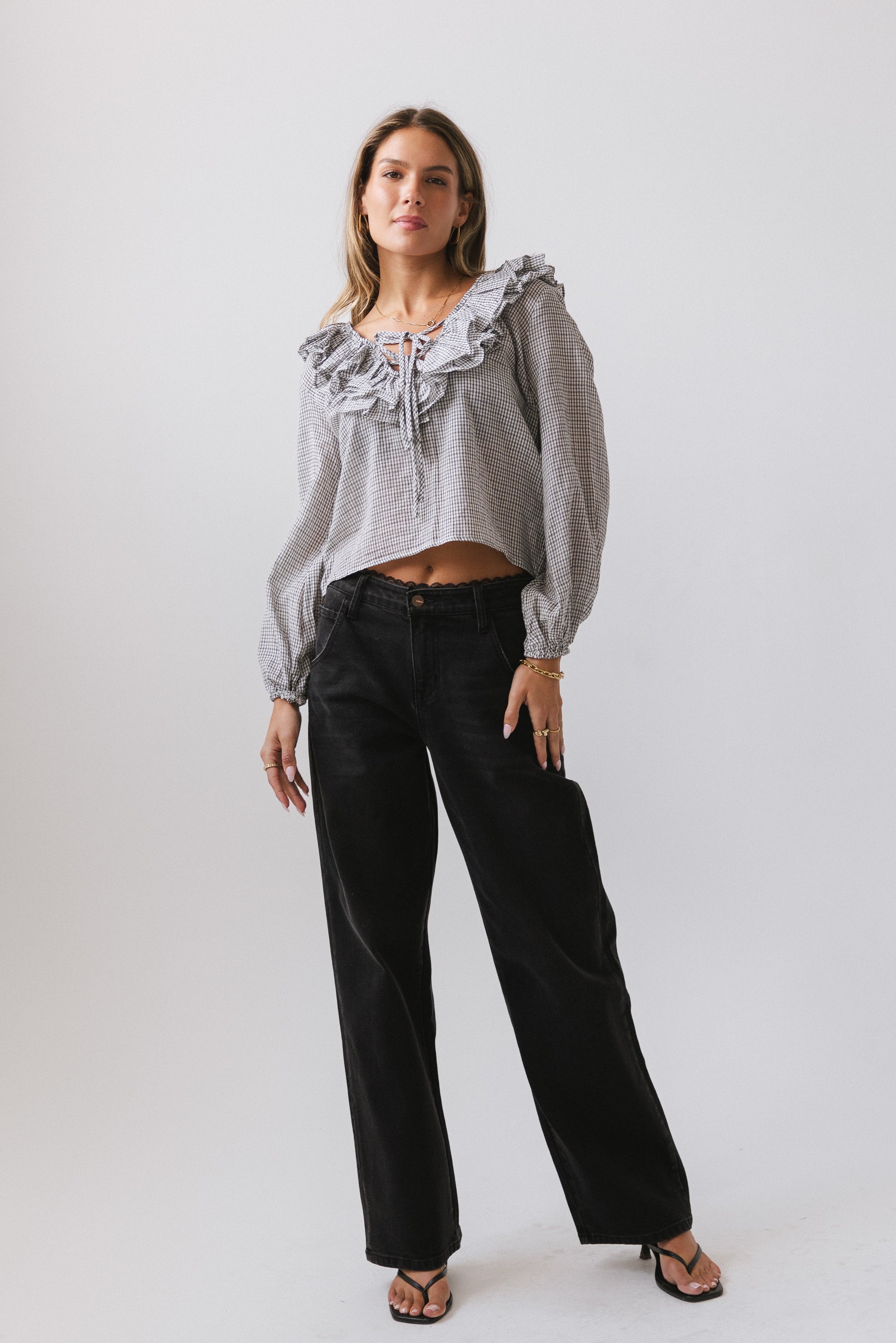 Rio Ruffle Blouse FINAL SALE