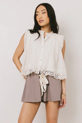 Zain Embroidered Blouse