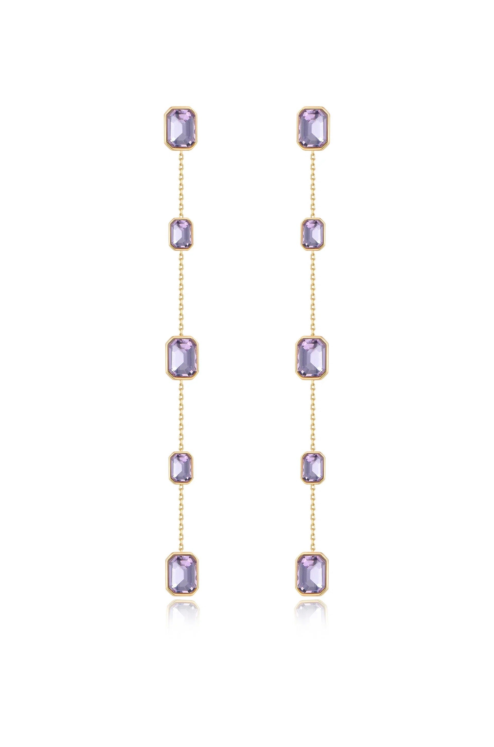 Iconic Crystal Dangle Earrings