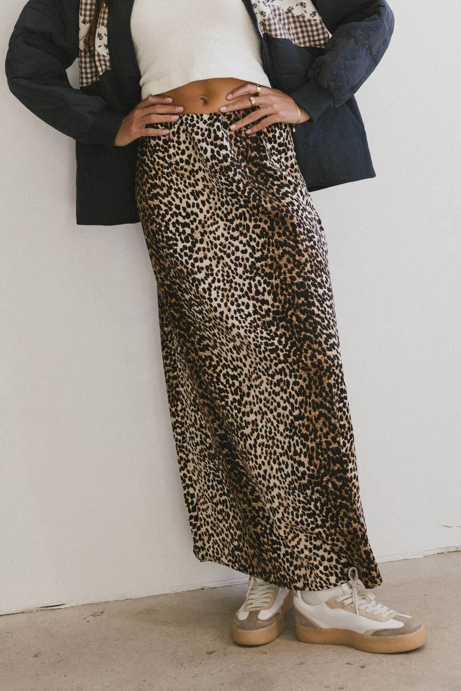Marlo Leopard Skirt FINAL SALE