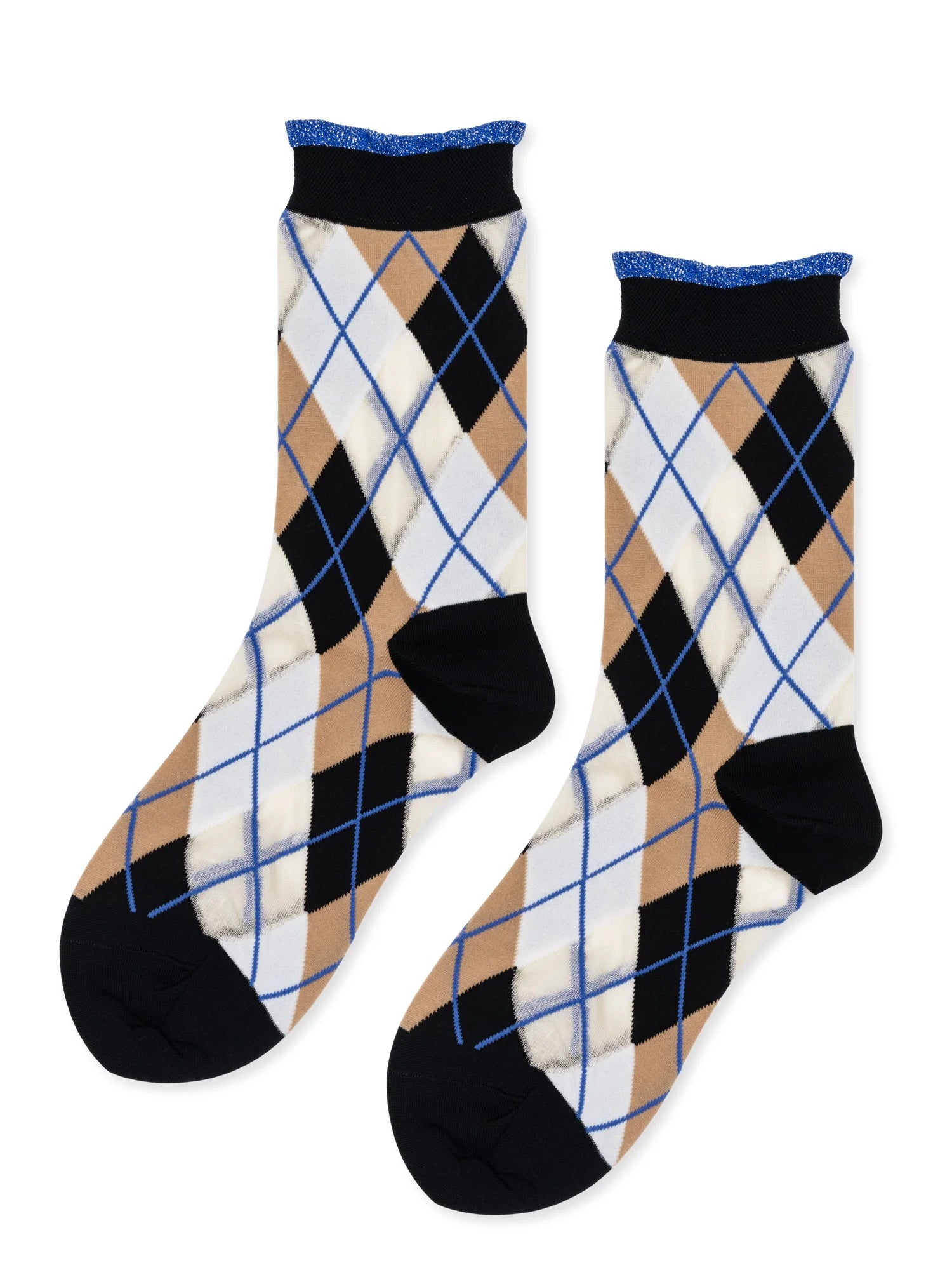 Argyle Sheer Crew
